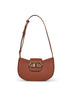 New cognac Double Gancini mini bag by Ferragamo