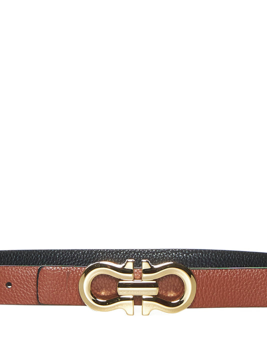 Gancini reversible leather belt Ferragamo