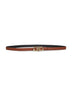 New cognac Gancini reversible belt