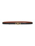 New cognac Gancini reversible belt