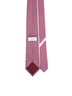 Red silk Tetris print tie