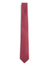 Cravatta in seta rossa stampa Ferragamo Monogram