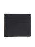 Porta carte di credito in pelle nera