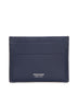 Leather cardholder with logo