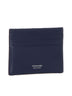 Leather cardholder with logo