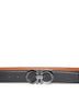 Reversible leather belt