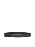 Reversible Gancini Leather Belt
