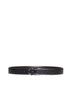 Reversible and adjustable Gancini belt