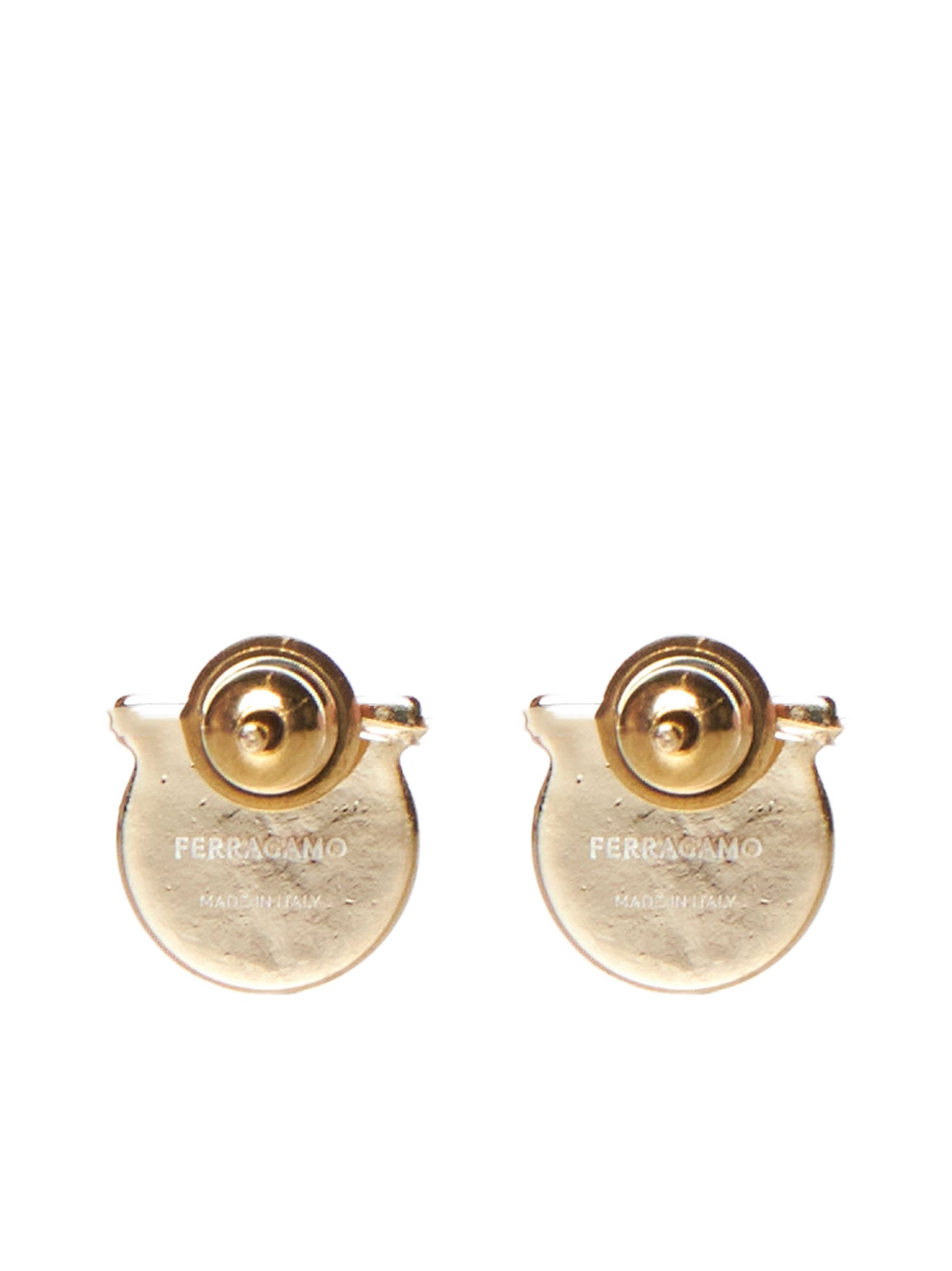 Gancini pearl earrings