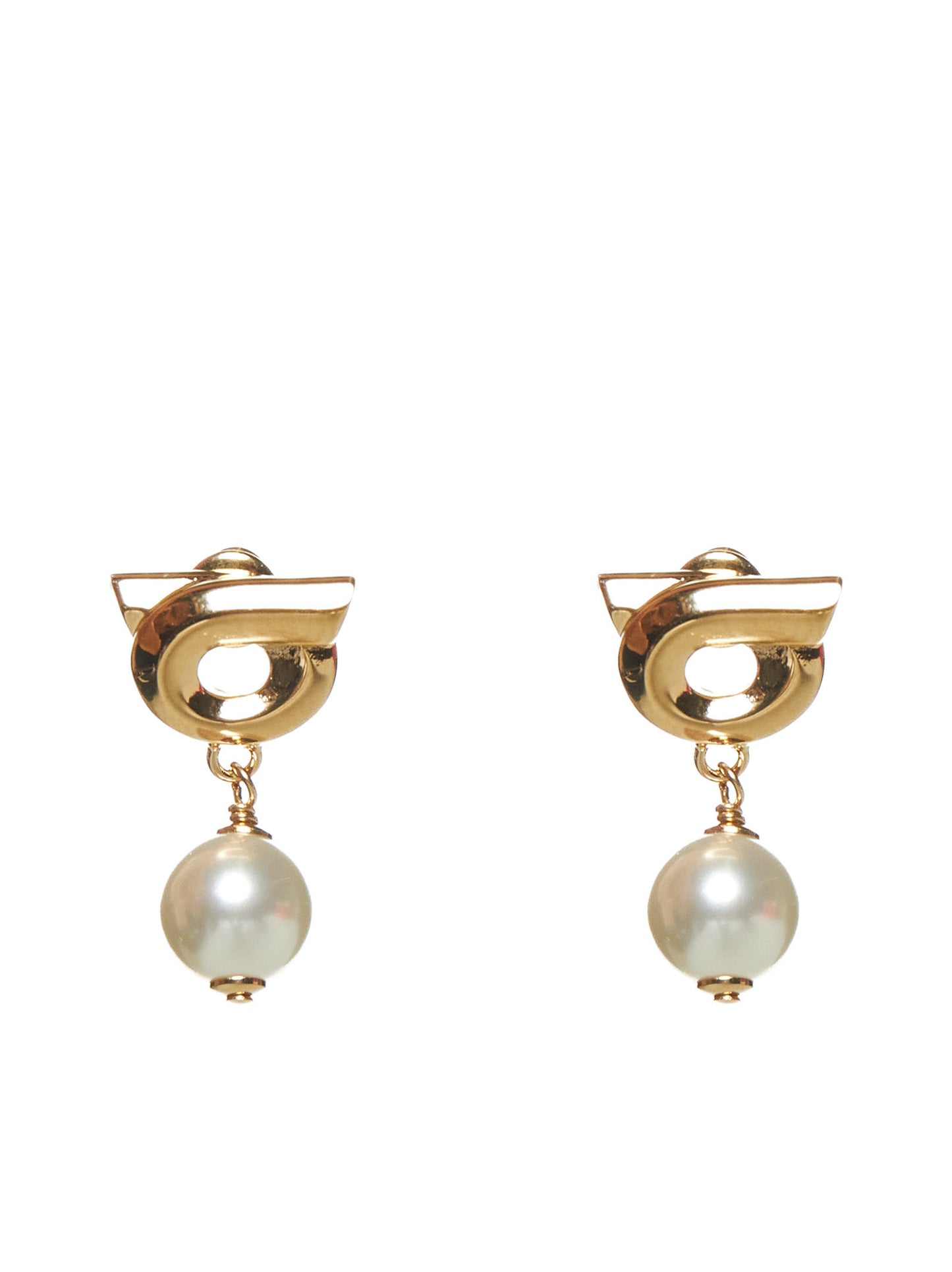 Hook earrings with pearls bijoux