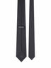 Black silk tie