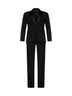 Black wool Icon Soho tuxedo suit