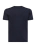 T-shirt girocollo Icon in cashmere blu