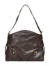 Borsa a spalla Voyou media marrone
