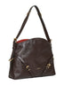 Borsa a spalla Voyou media marrone