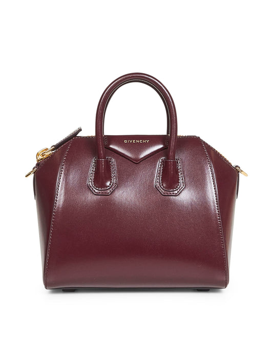 Borsa a mano Antigona mini bordeaux