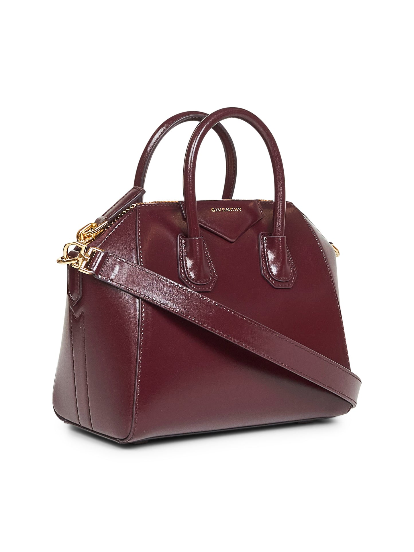 Borsa a mano Antigona mini bordeaux