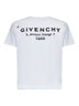 T-shirt girocollo in jersey di cotone bianco