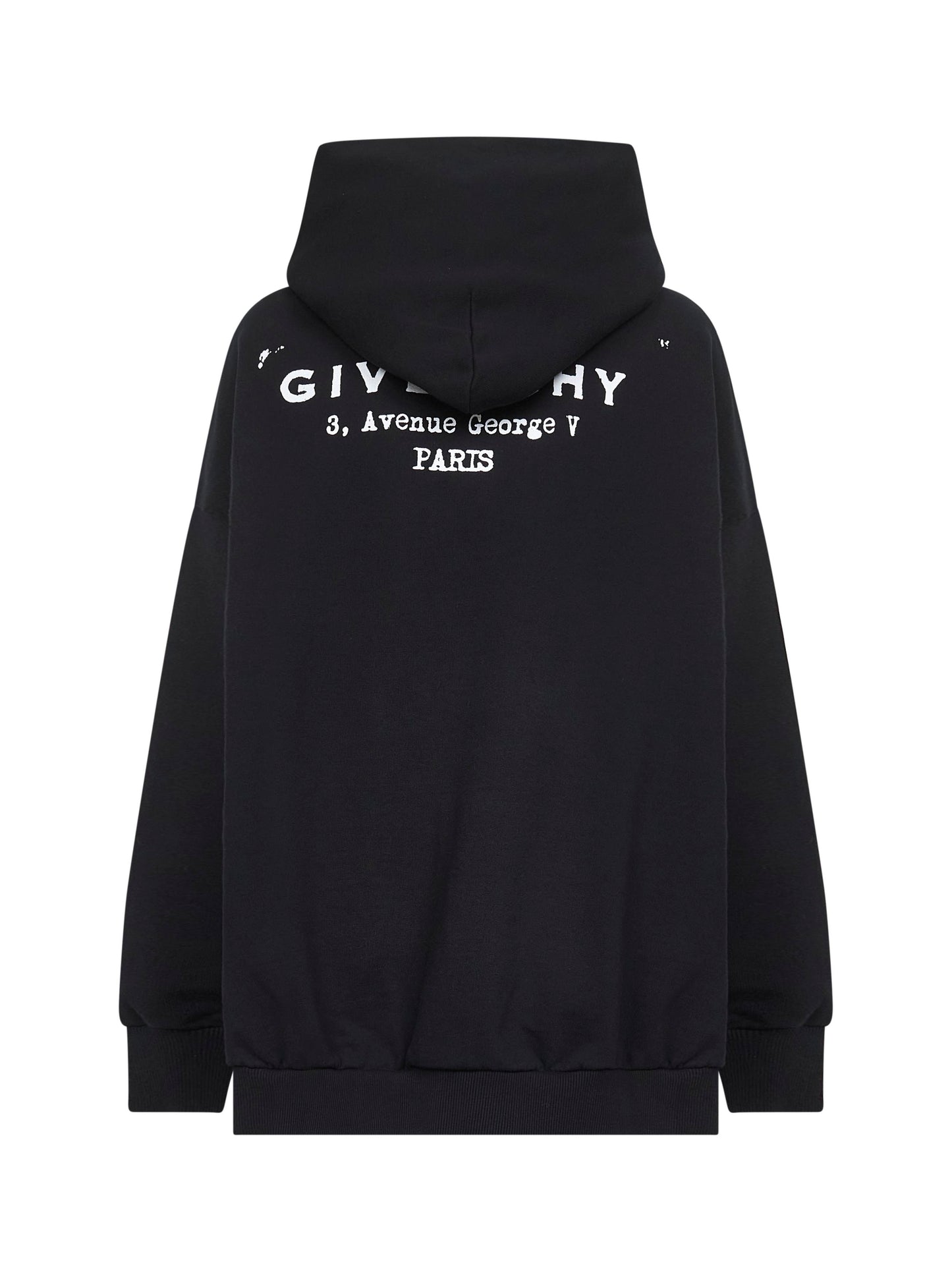 Black GIVENCHY Stamp hoodie