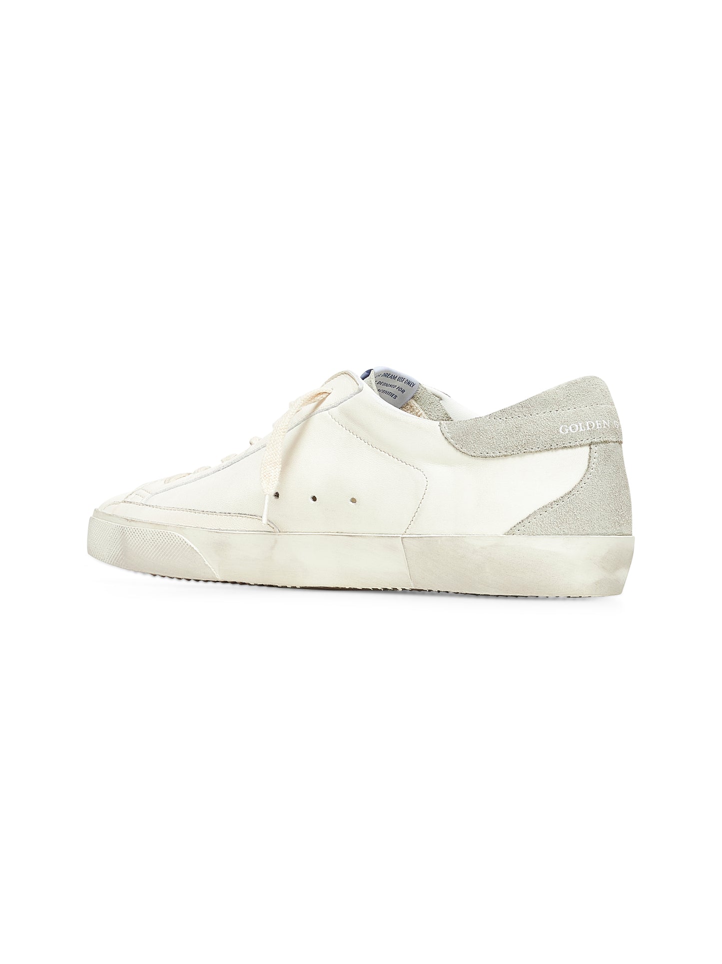 White leather Super-Star sneakers