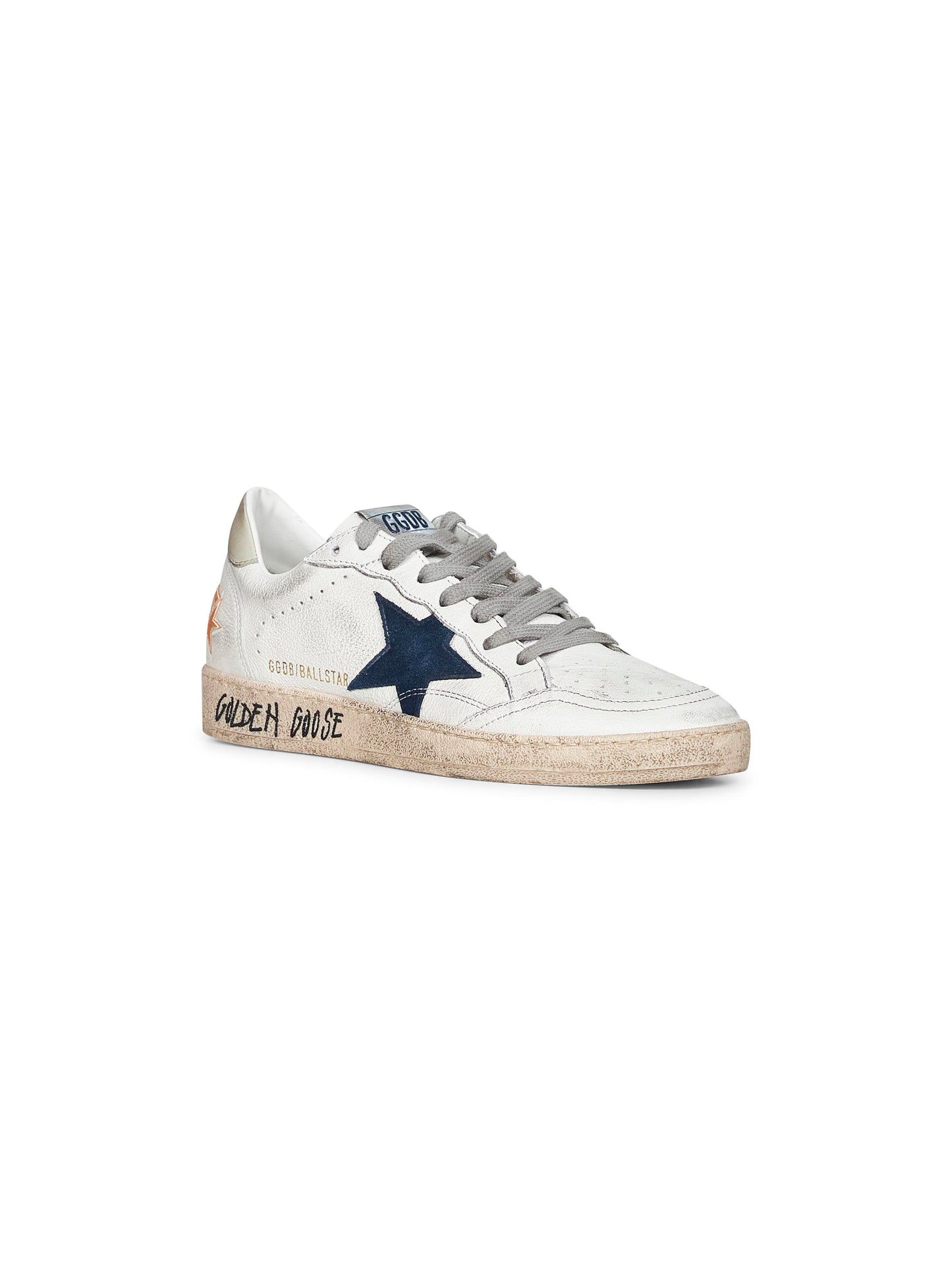 Sneakers Ball Star in pelle bianca