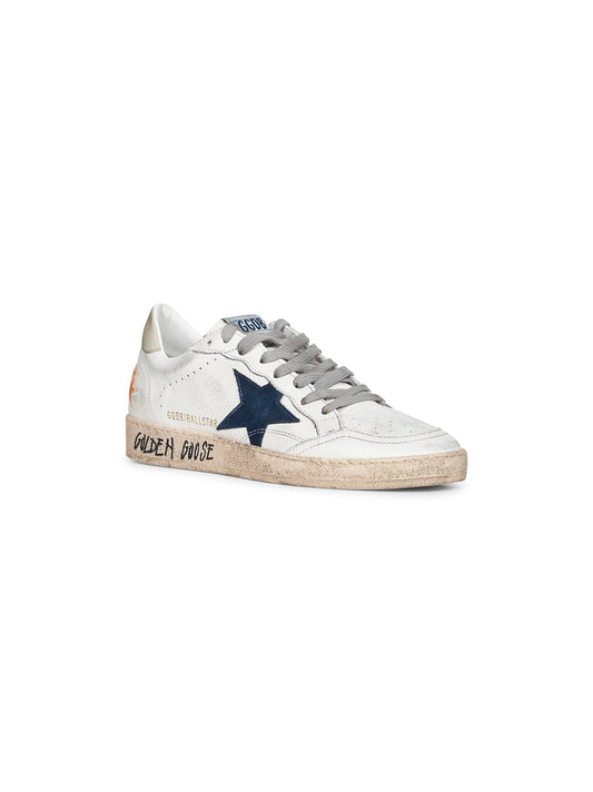 White leather Ball Star sneakers