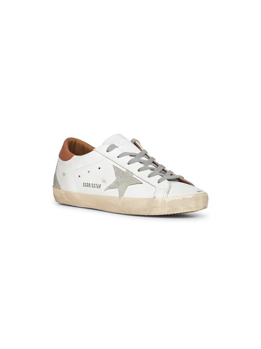 White leather Super-Star sneakers