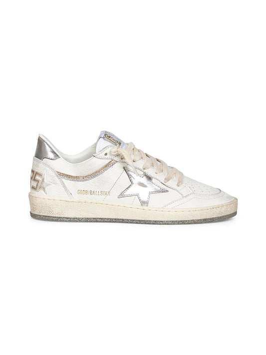 White leather Ball Star sneakers