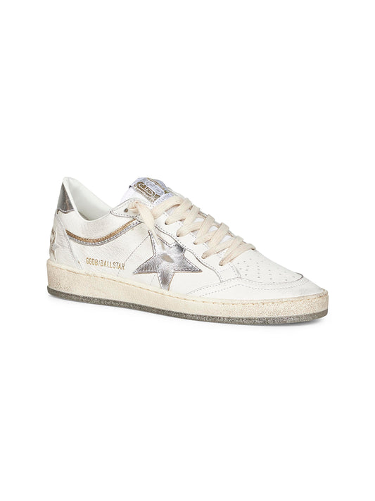 White leather Ball Star sneakers