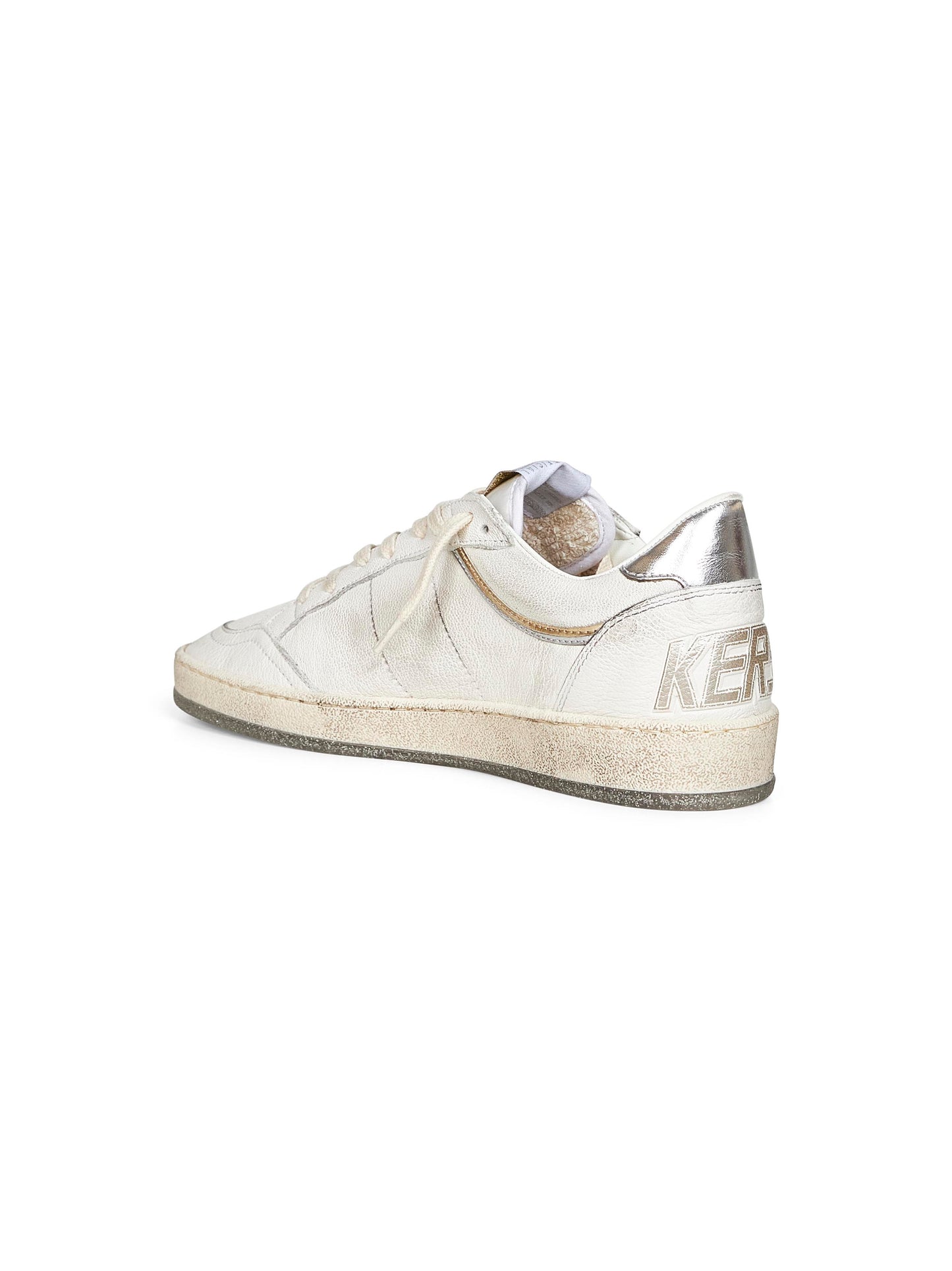 White leather Ball Star sneakers