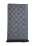 Dark grey GG jacquard wool scarf