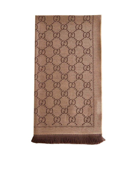 GG wool scarf