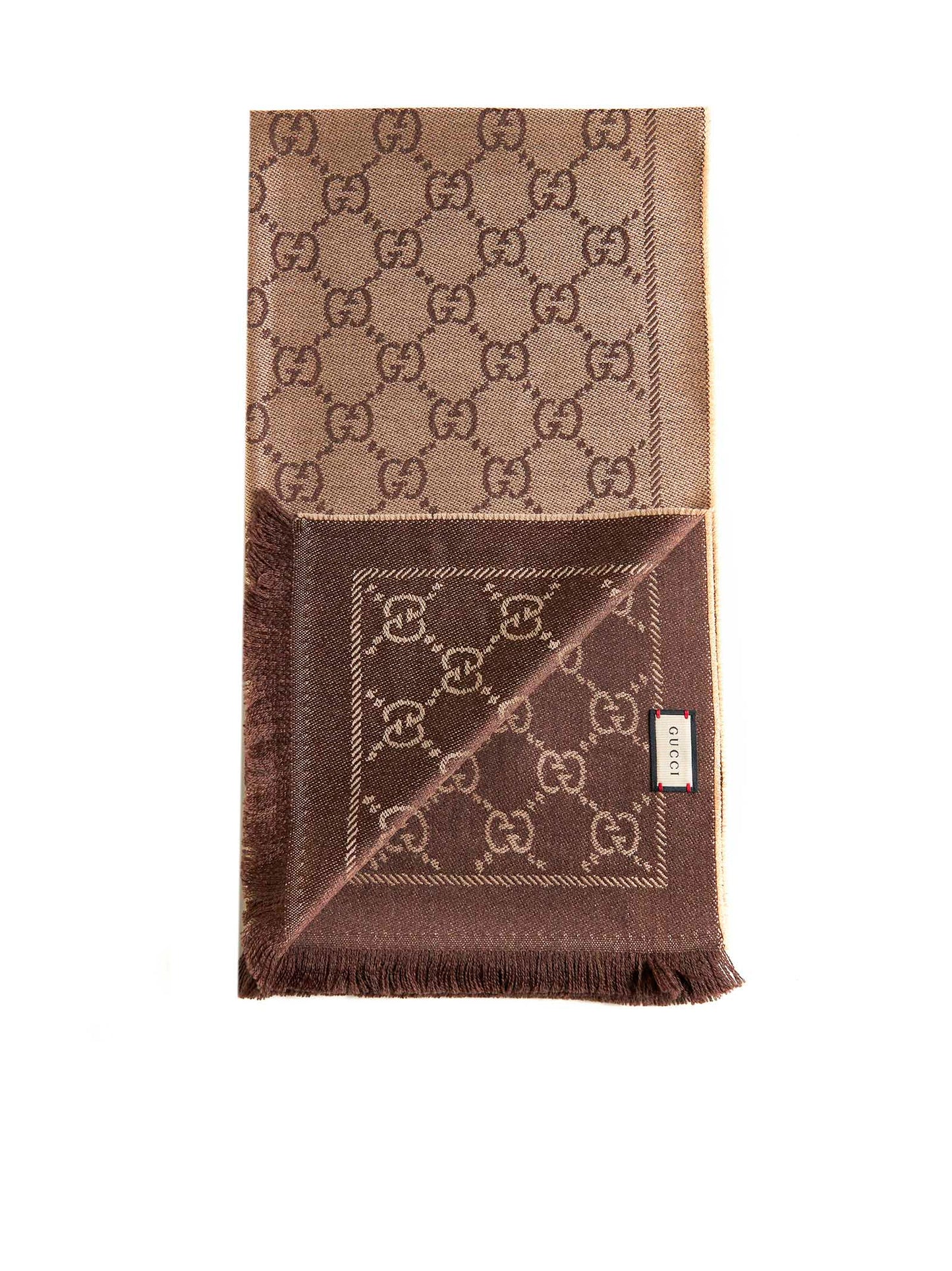 GG wool scarf