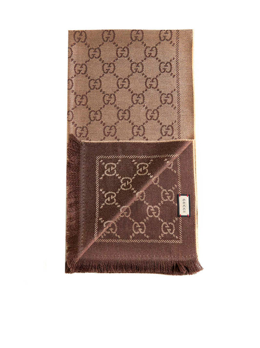 GG wool scarf