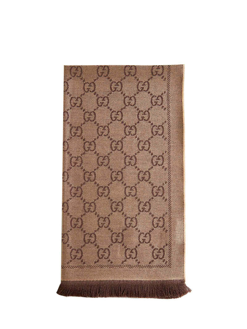 GG wool scarf