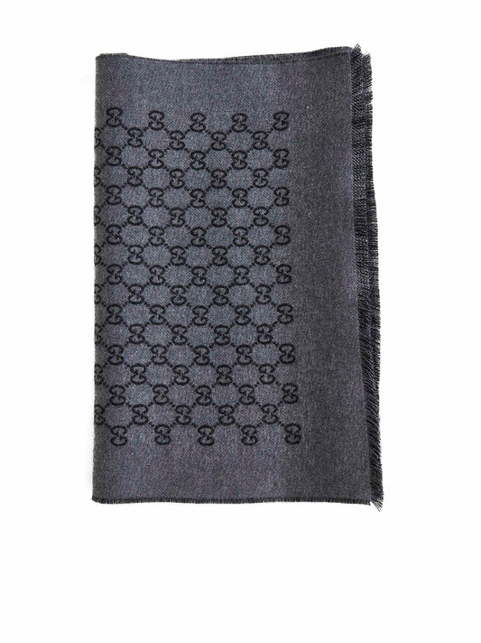 Sciarpa in lana GG jacquard