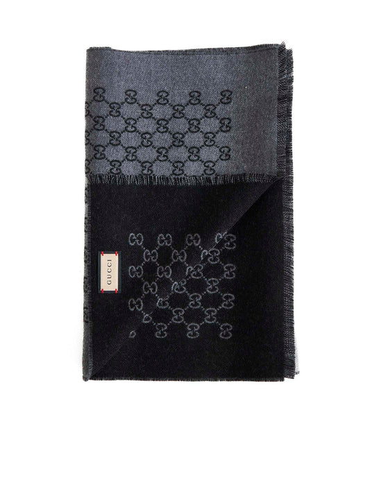 Sciarpa in lana GG jacquard