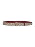 Cintura GG Marmont reversibile beige