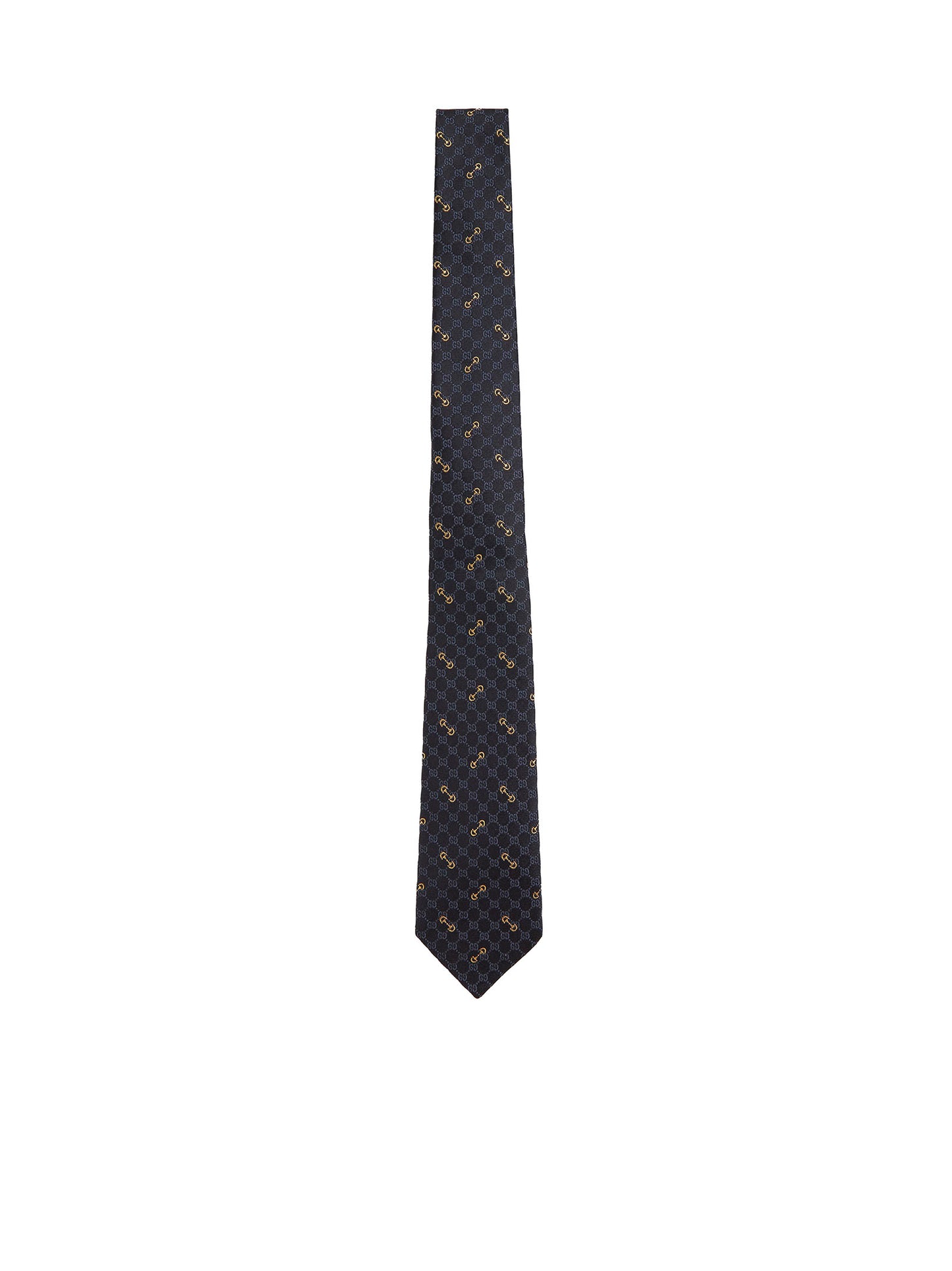 Cravatta in jacquard di seta GG