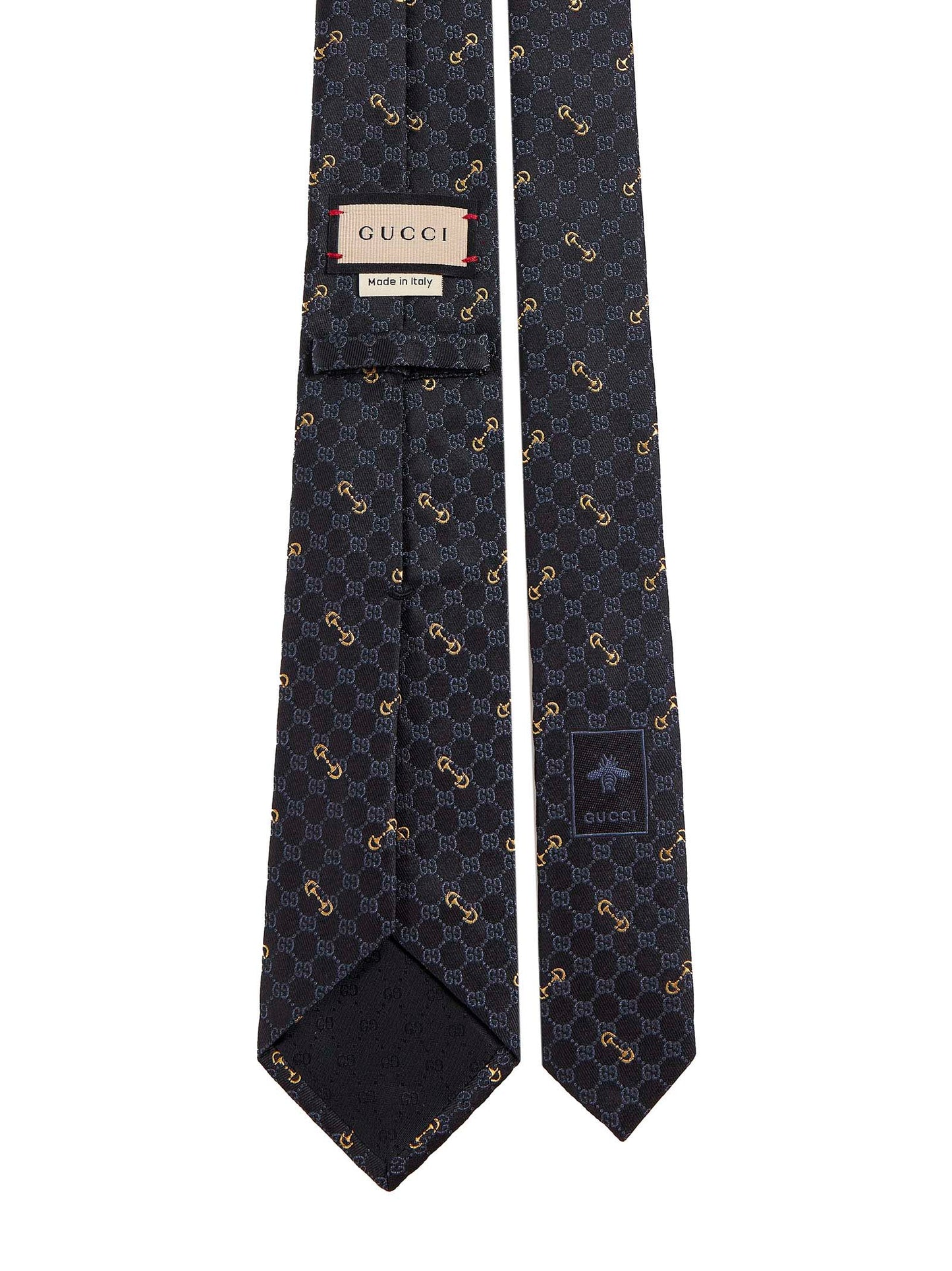 Cravatta in jacquard di seta GG