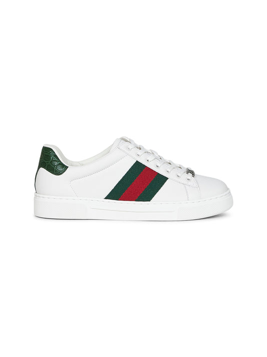 White leather Gucci Ace sneakers