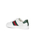 Sneakers Gucci Ace in pelle bianca