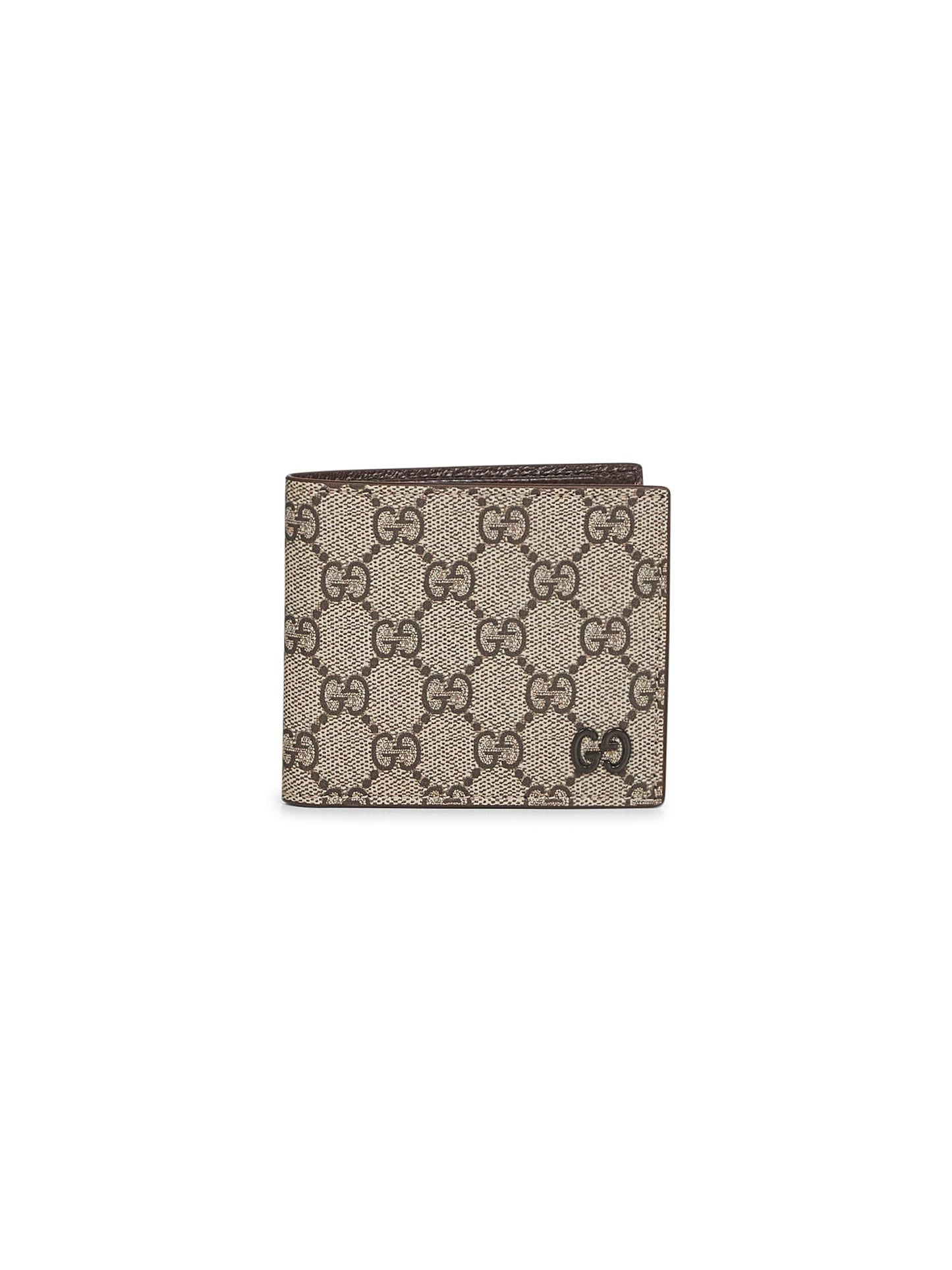 Beige GG bi-fold wallet