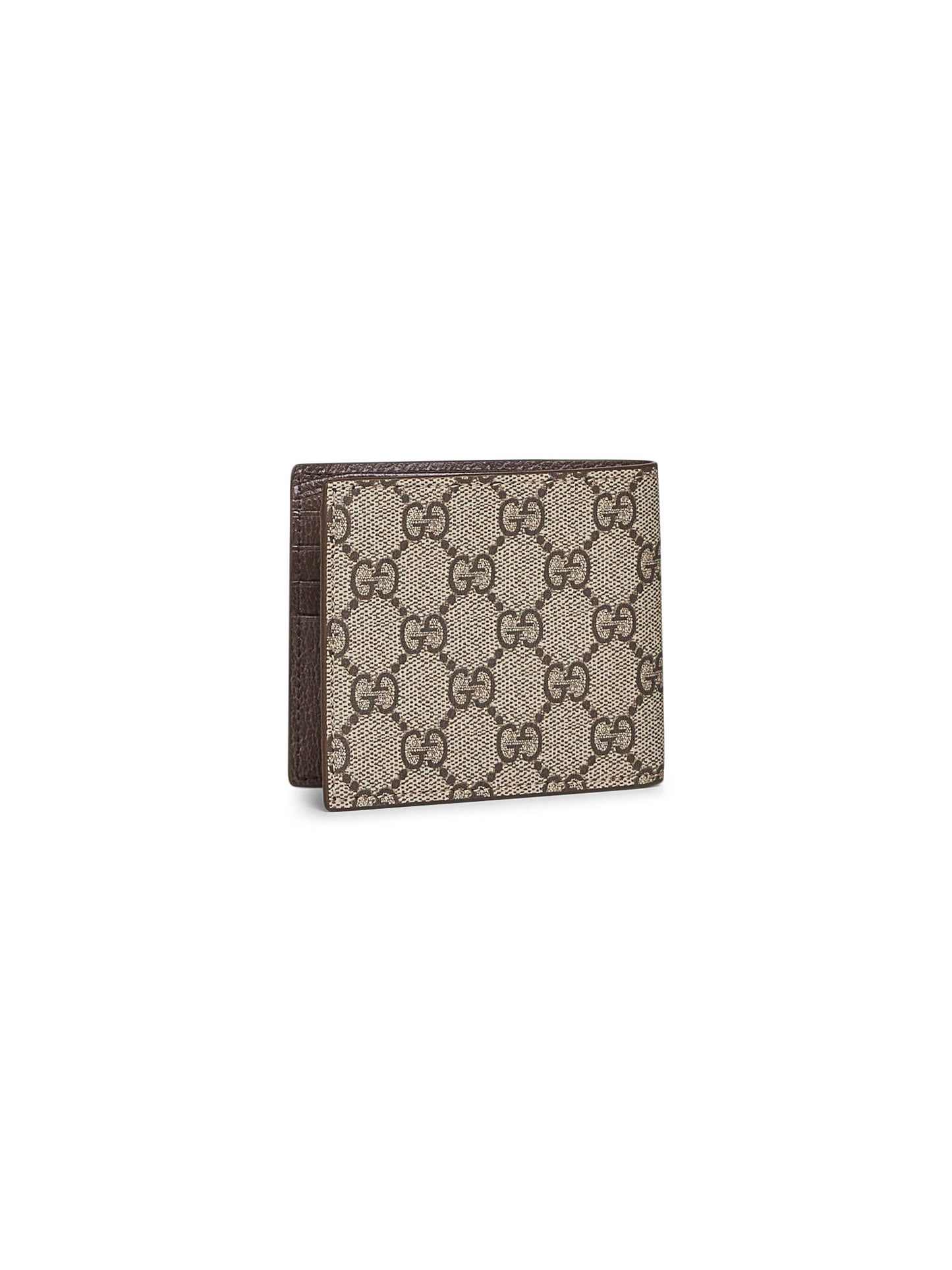 Beige GG bi-fold wallet