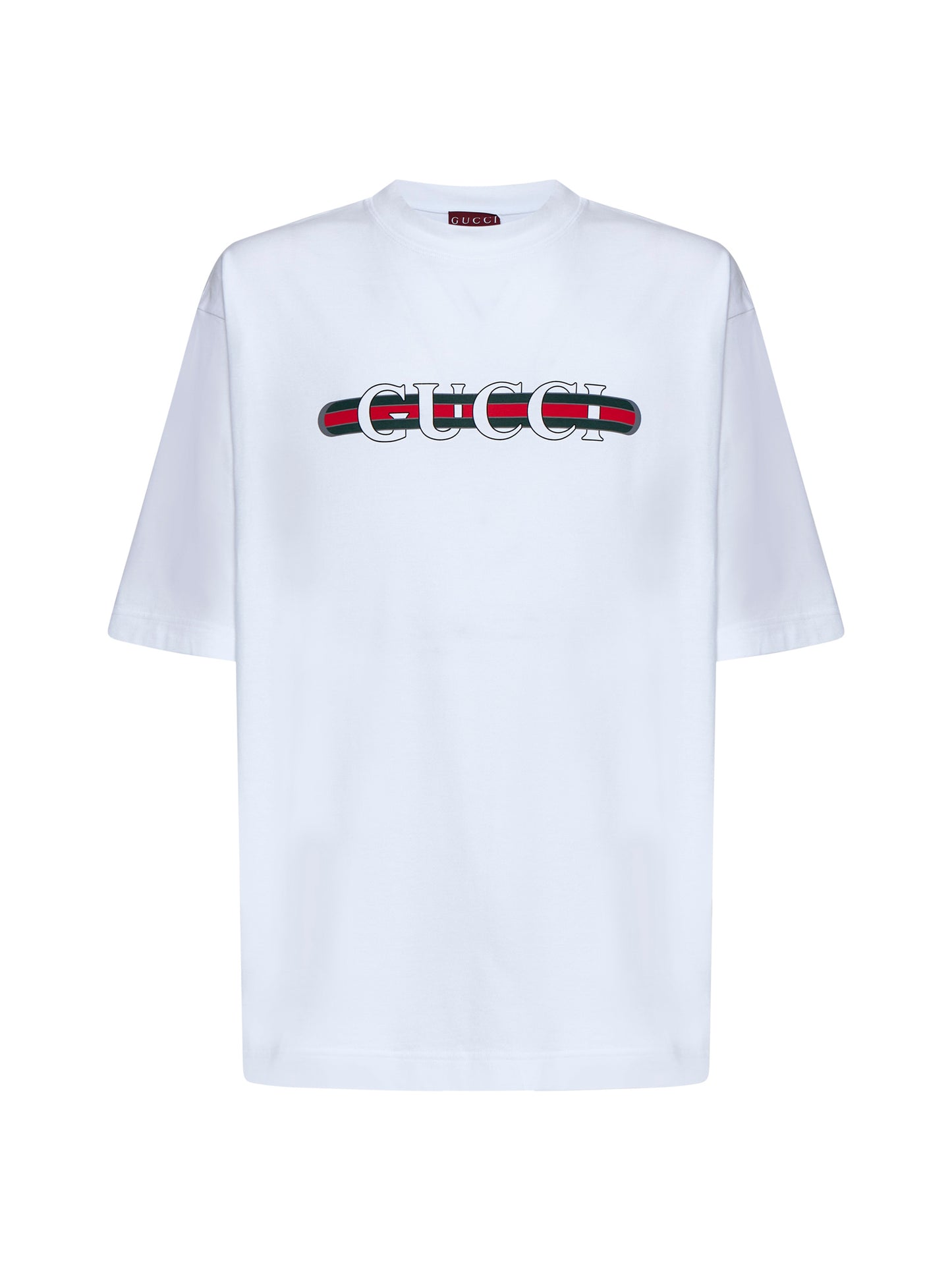 T-shirt in jersey di cotone con stampa