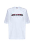 T-shirt in jersey di cotone con stampa
