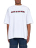 T-shirt in jersey di cotone con stampa