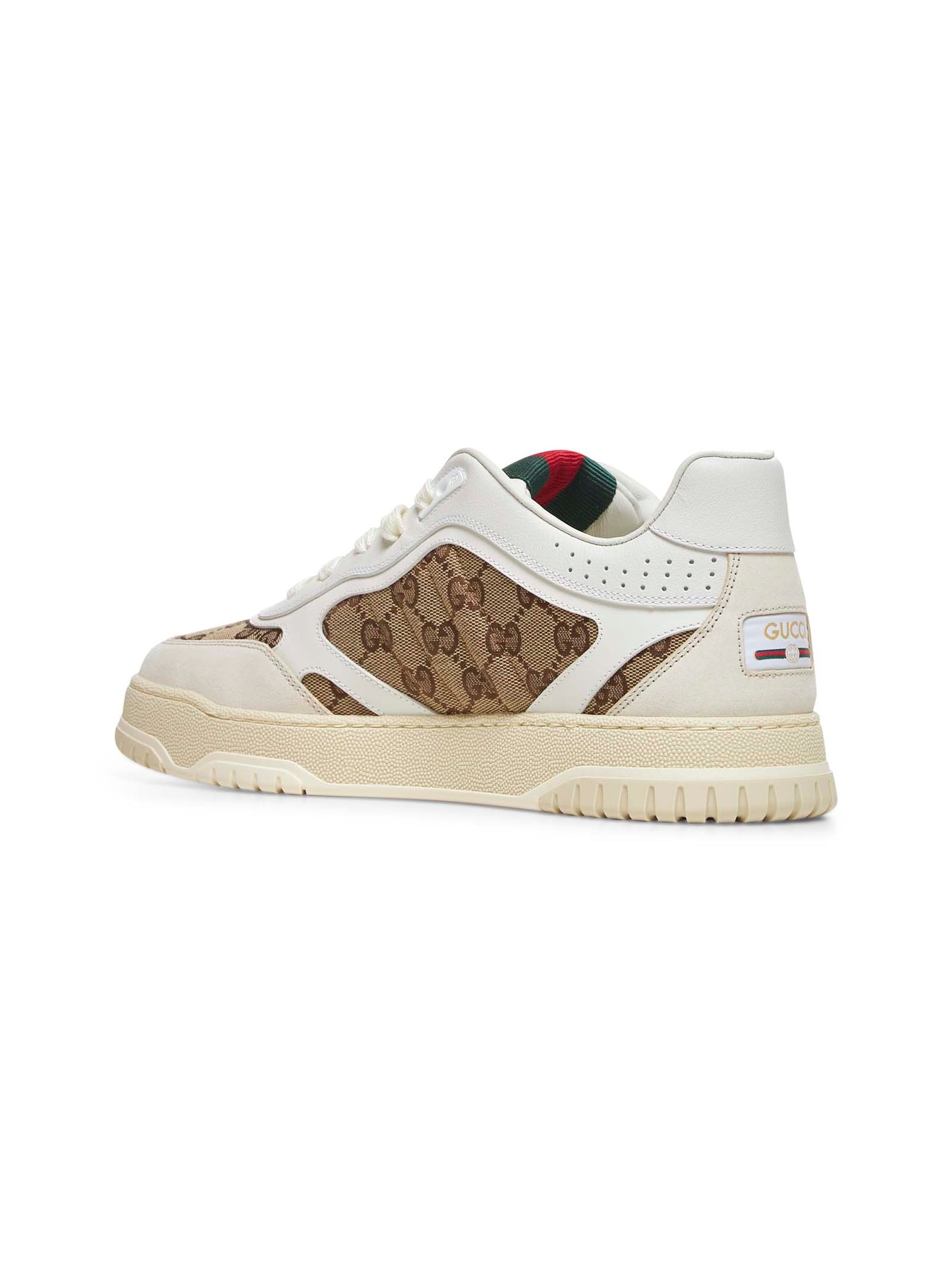 Beige Gucci Re-Web sneakers