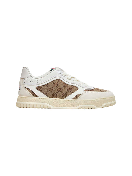 Beige Gucci Re-Web sneakers