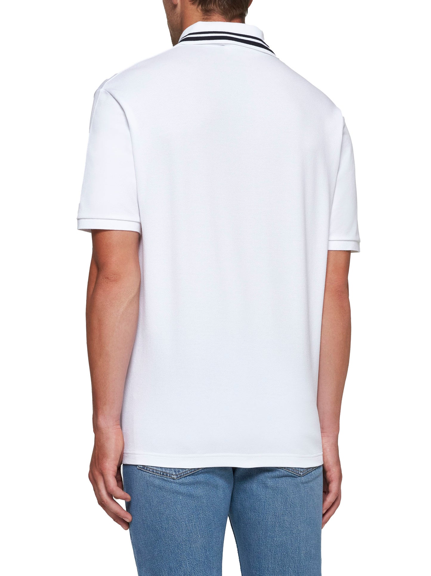 Polo in piquet di cotone GG
